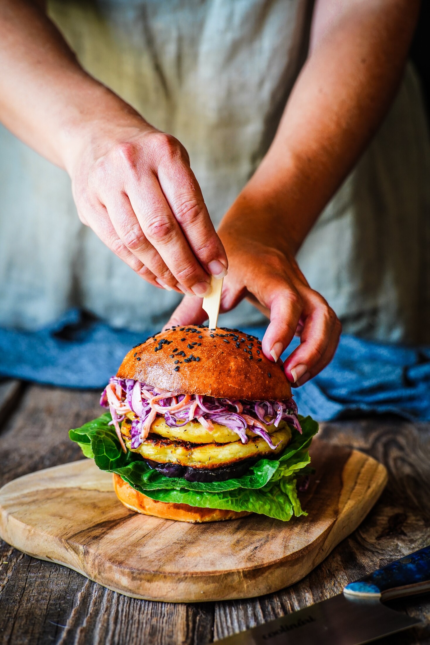 halloumi burger